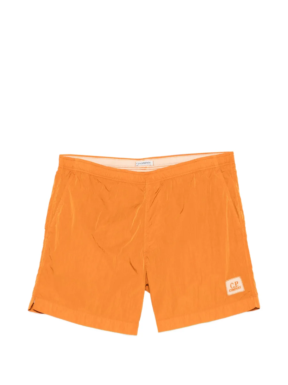 C.P. Company logo patch swim shorts - Arancione