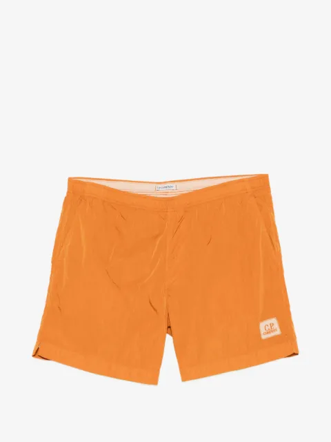C.P. Company logo patch swim shorts