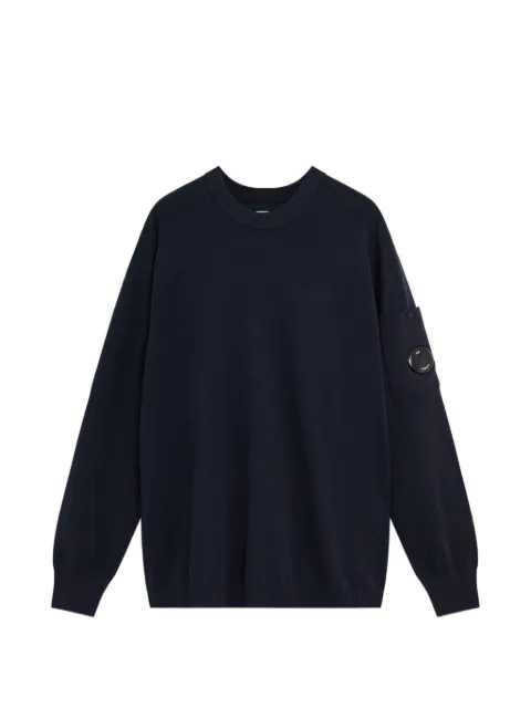 C.P. Company lens-detail long-sleeve sweater