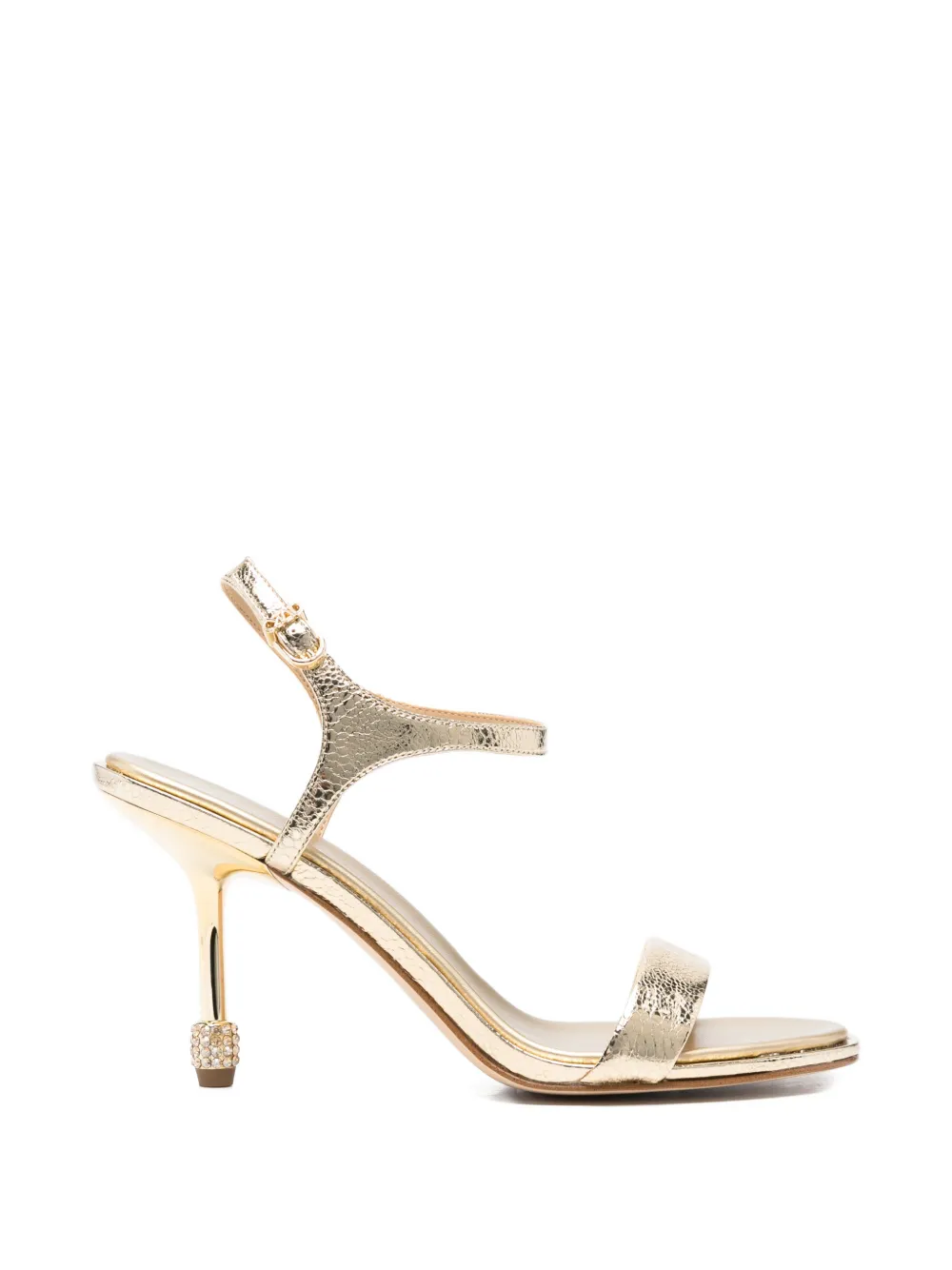 Michael Kors Ivy crystal-embellished sandals Goud