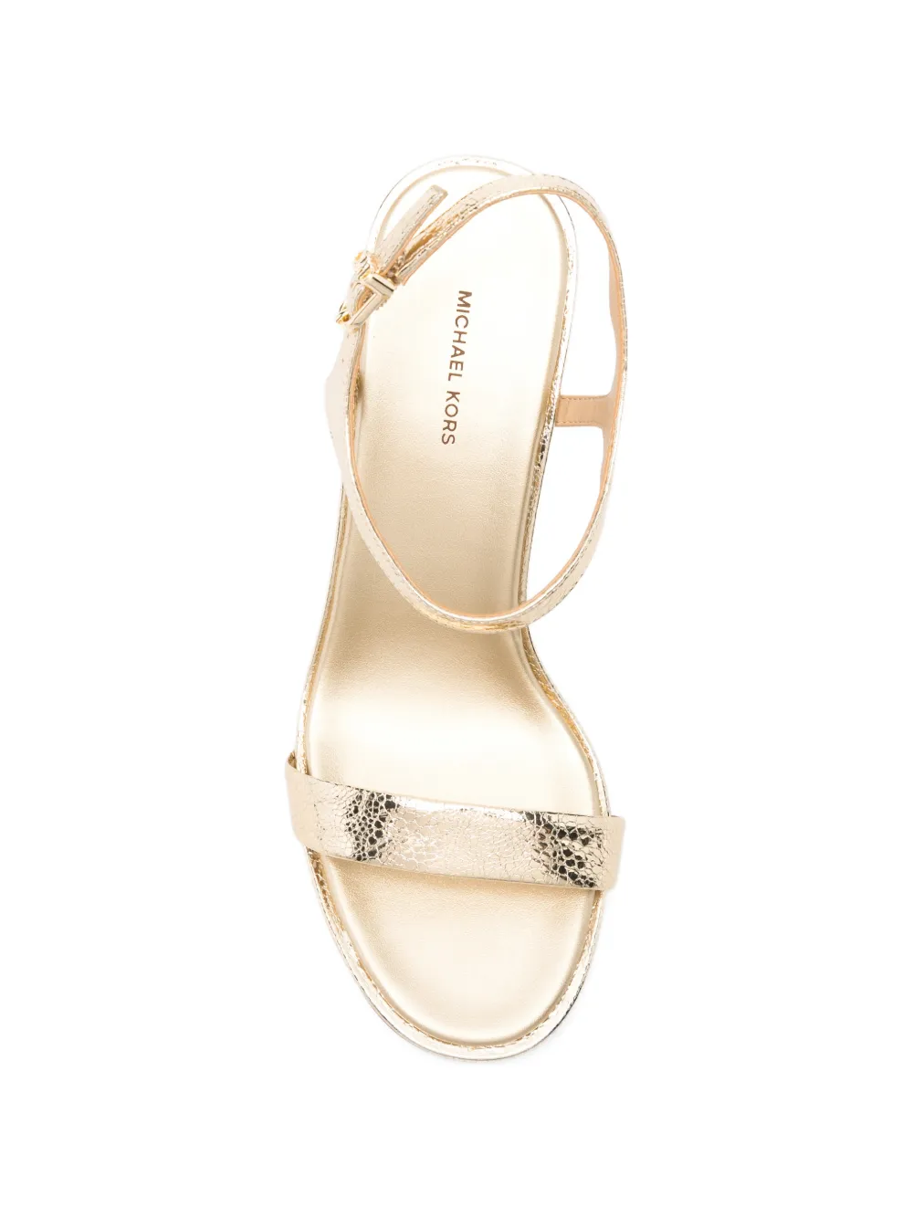 Michael Kors Ivy crystal-embellished sandals Goud