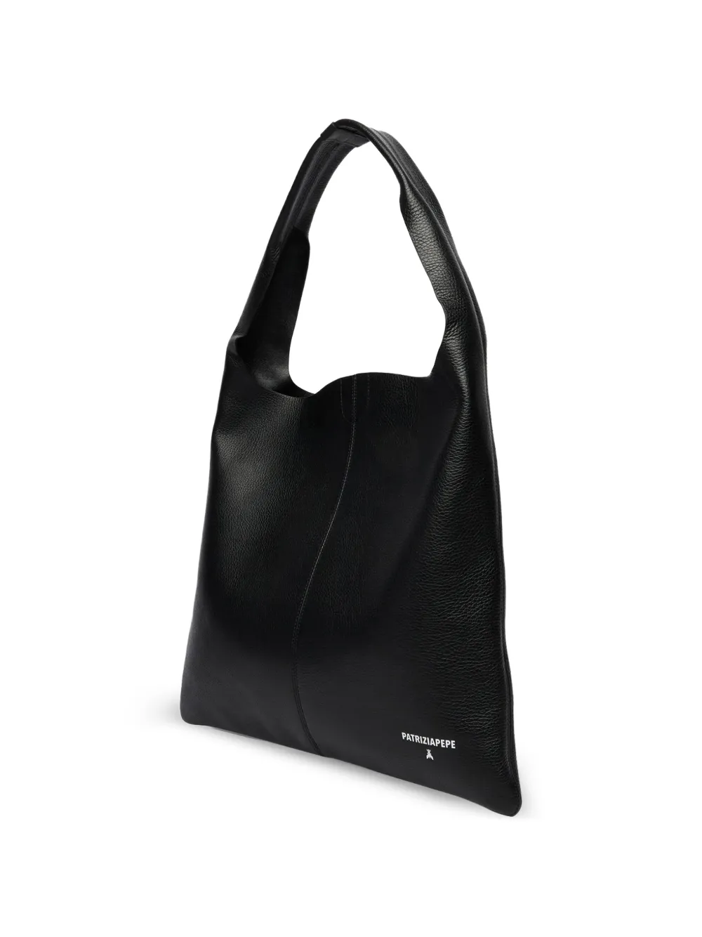 Patrizia Pepe Shopper met textuur Zwart