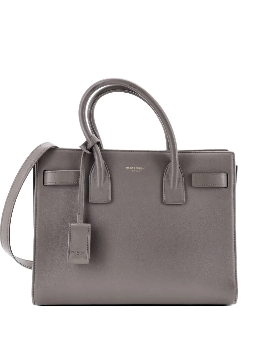 Saint Laurent Pre-Owned Sac de Jour Bag Leather Baby tote bag - Grigio