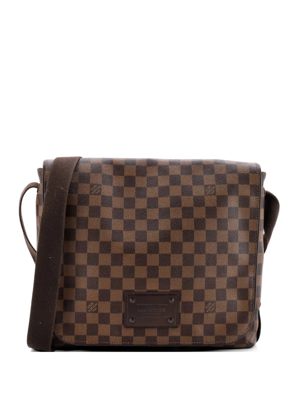 Louis Vuitton Pre-Owned Brooklyn Handbag Damier MM crossbody bag - Braun