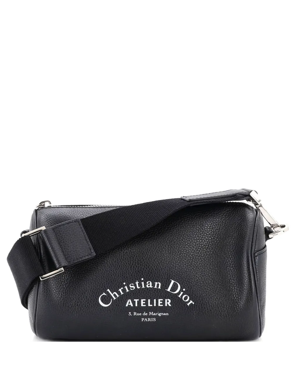 Christian Dior Pre-Owned Roller Messenger Bag Leather crossbody bag - Black