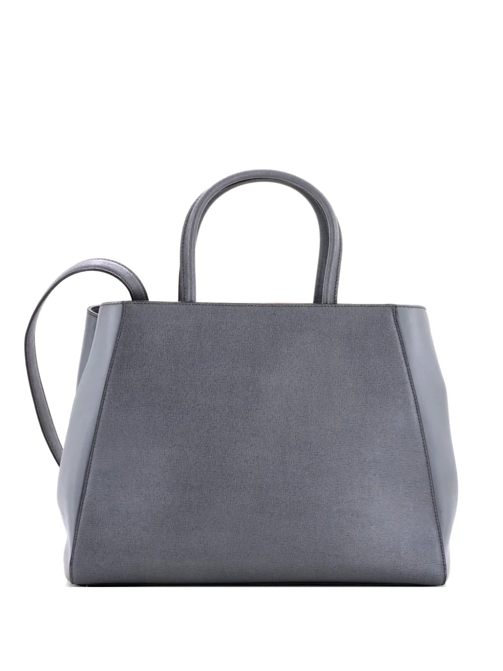 Fendi Pre-Owned 2Jours Bag Leather Medium tote bag - Grigio