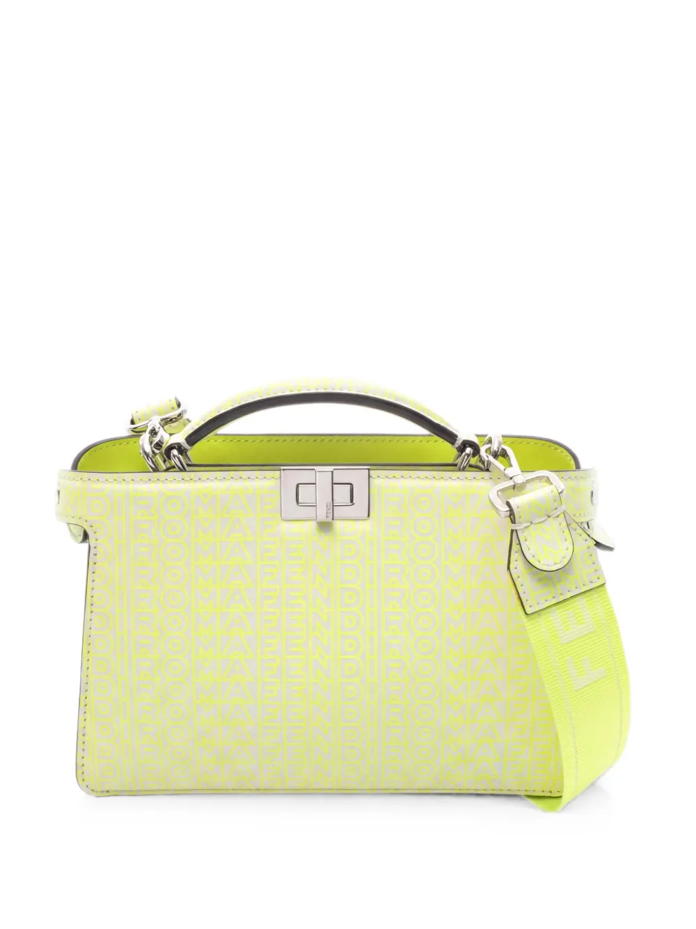 Fendi Pre-Owned x Marc Jacobs Borsa tote Peekaboo ISeeU piccola - Giallo