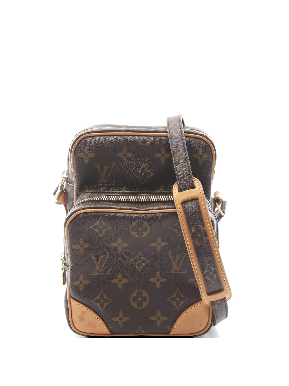 Louis Vuitton Pre-Owned 2002 Amazon monogram crossbody bag - Marrone