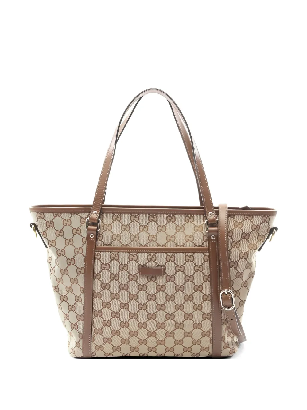 Gucci Pre-Owned 2010s logo-pattern tote bag - Toni neutri