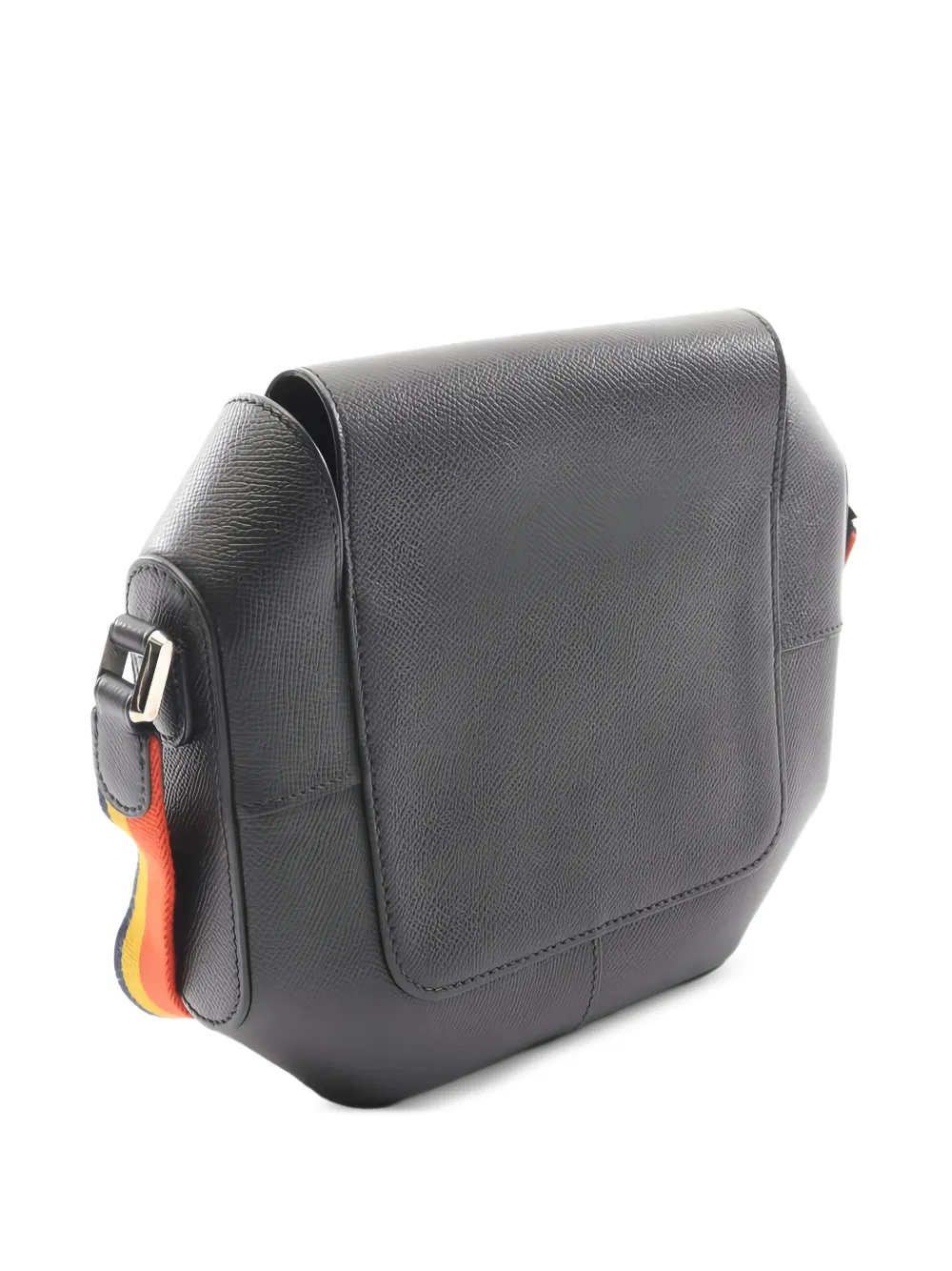 Hermès Pre-owned 2016 Octagon Leather Shoulder Bag in Black, view 2