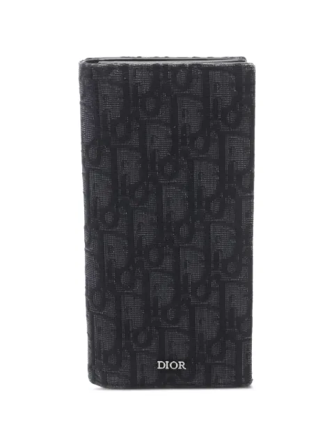 Christian Dior Pre-Owned 2000s Oblique jacquard bi-fold long wallet