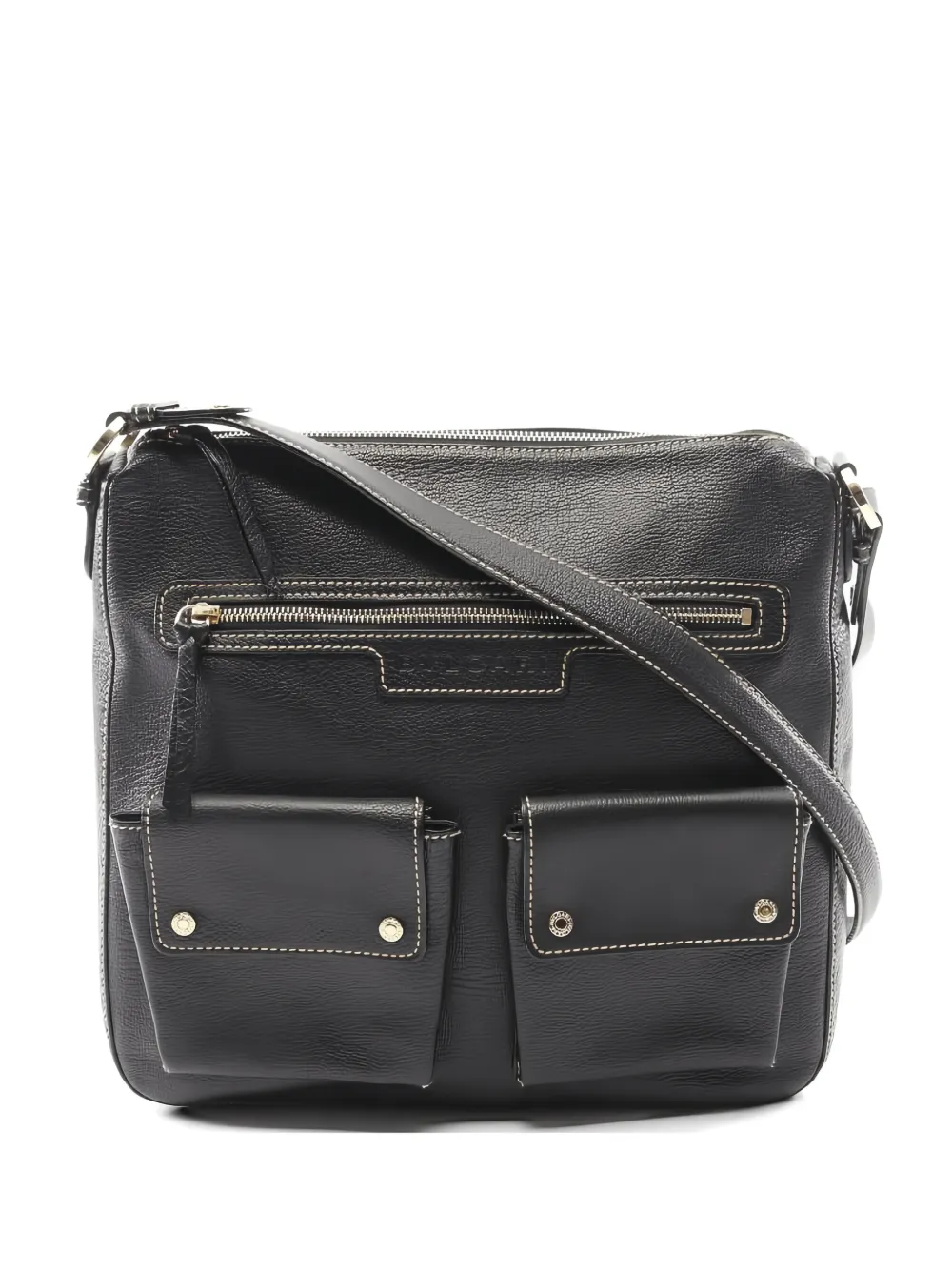 Bvlgari Pre-Owned 2010s ABELEL leather shoulder bag - Nero