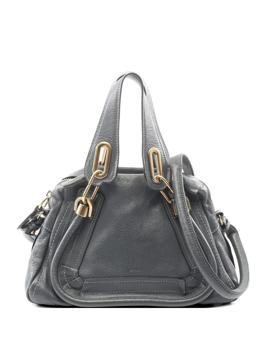 Chloé Pre-Owned 2000s Paraty leather tote bag - Grigio