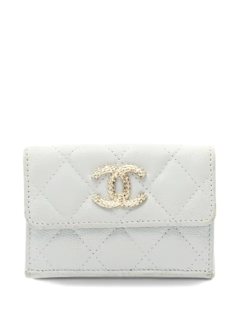 CHANEL Pre-Owned Matelasse flap trifold wallet
