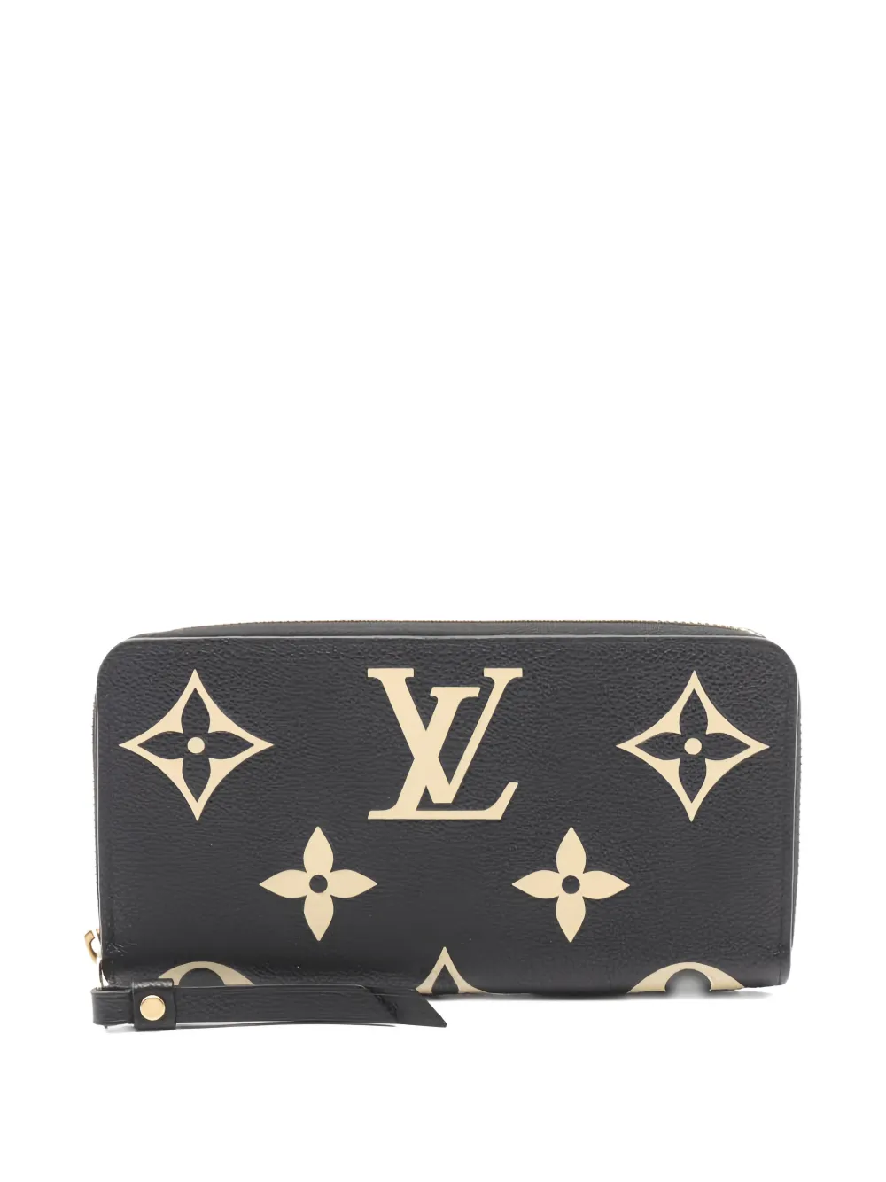 Louis Vuitton Pre-Owned 2021 monogram zip wallet - Nero