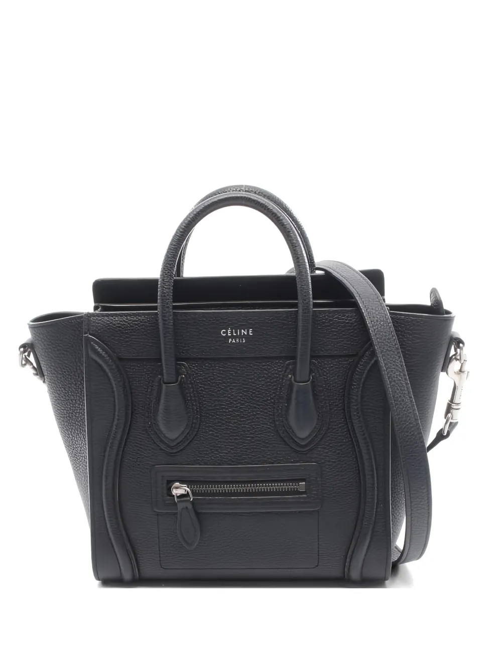 Celine Pre-Owned 2000s nano leather tote bag - Nero
