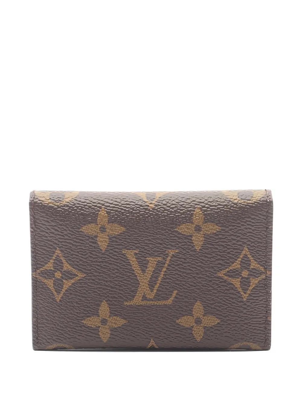 Louis Vuitton Pre-Owned 2021 monogram card case - Braun