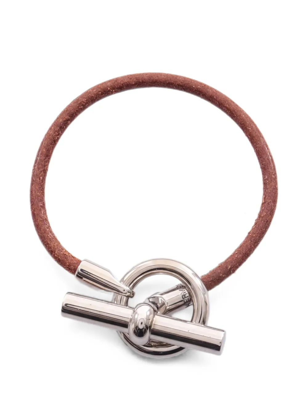 Hermès Pre-Owned Bracciale Glennan anni 2000 - Argento