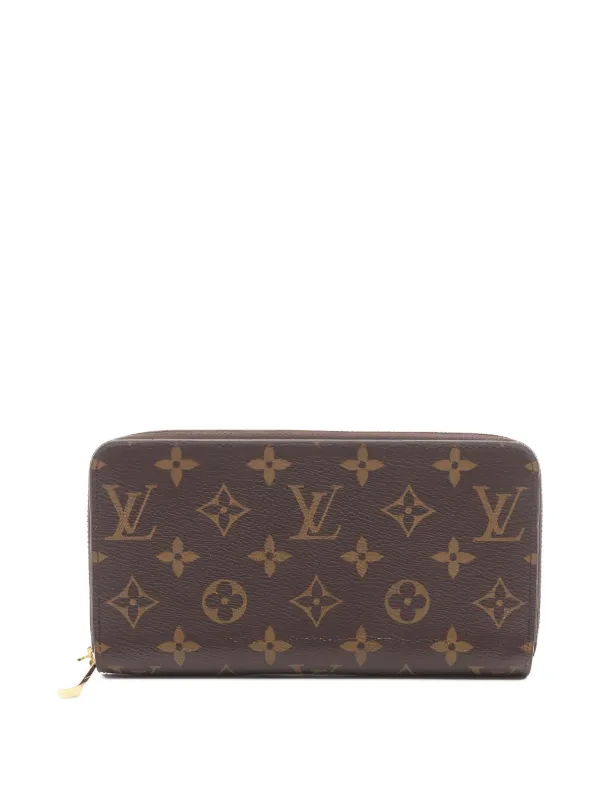 Louis Vuitton Pre-Owned Cartera Zippy 2019 | Marrón | FARFETCH CL