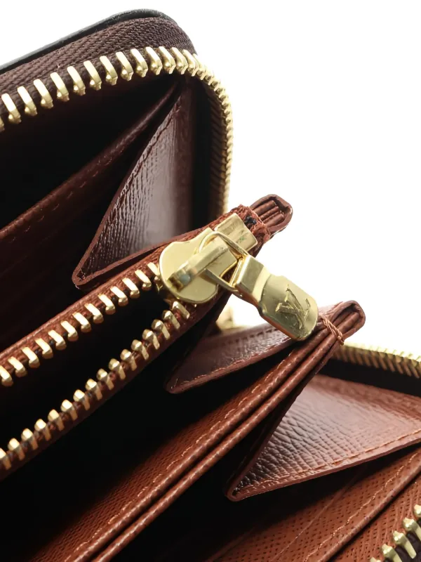 Louis Vuitton Pre-Owned Cartera Zippy 2019 | Marrón | FARFETCH CL