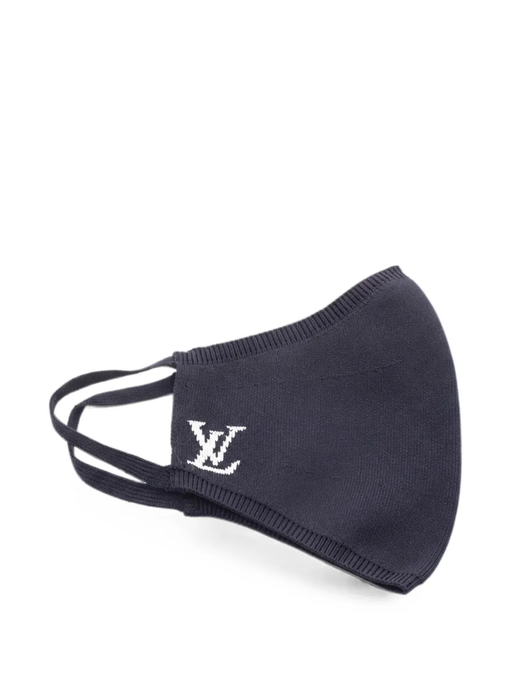 Louis Vuitton Pre-Owned Mascherina con logo 2020 - Nero