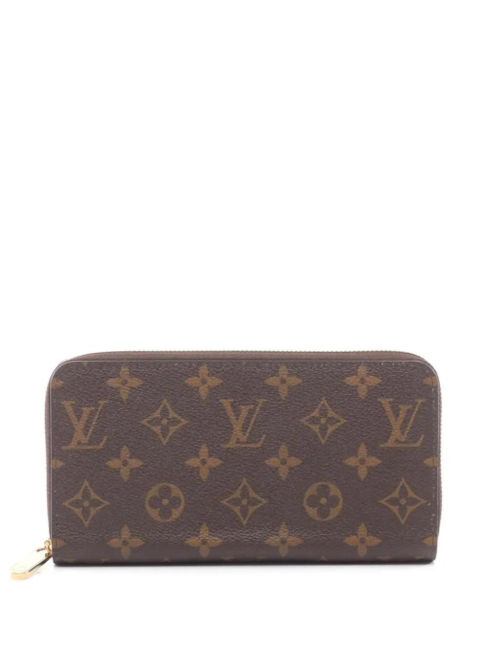 Louis Vuitton Pre-Owned zippy monogram round wallet - Marrone