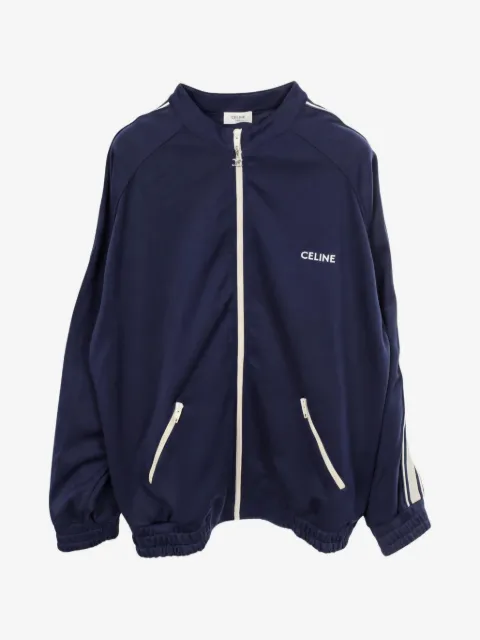 Celine Pre-Owned chamarra con logo bordado