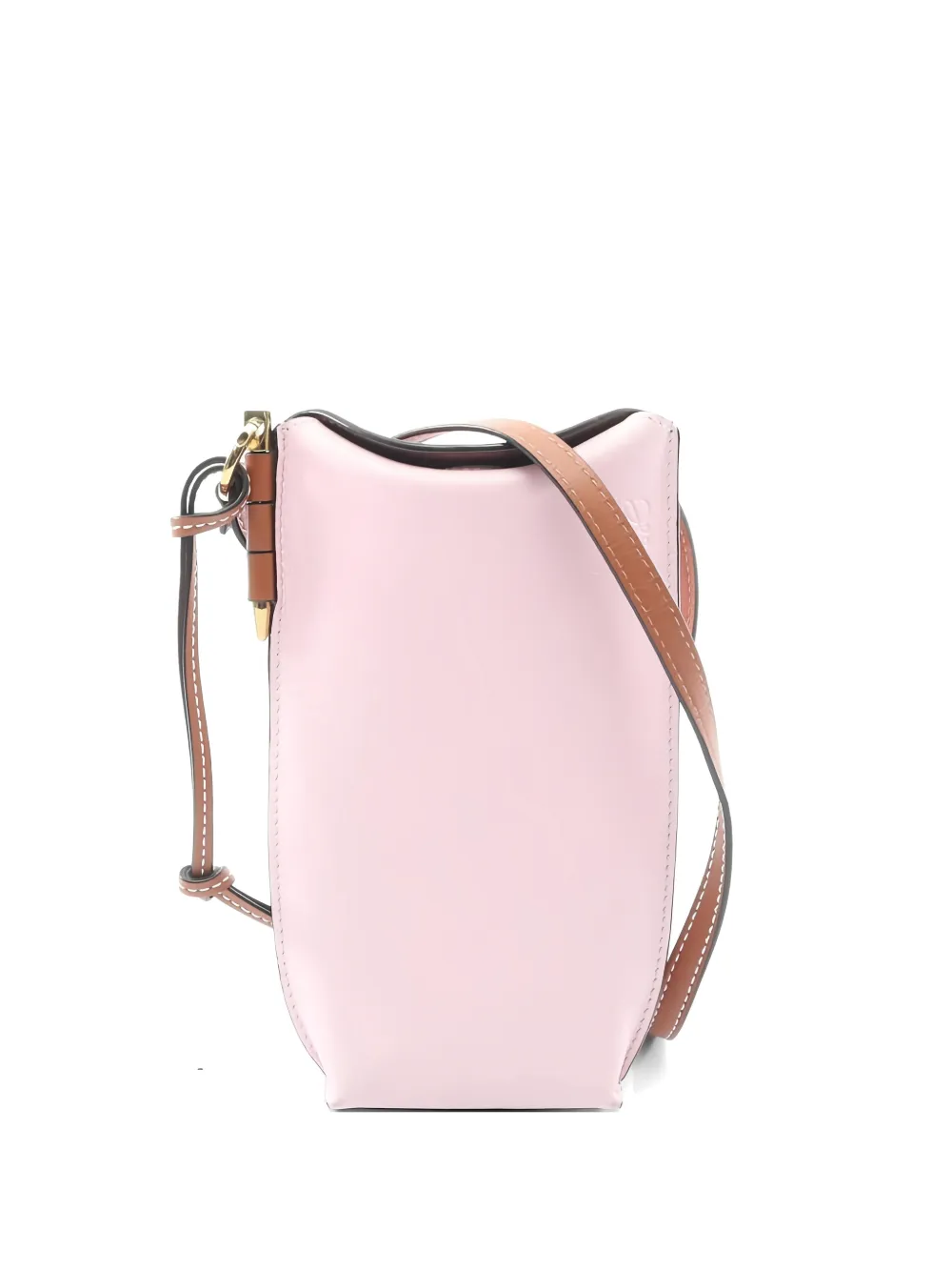 Loewe Pre-Owned 2000s Gate Pocket leather bag - Rosa
