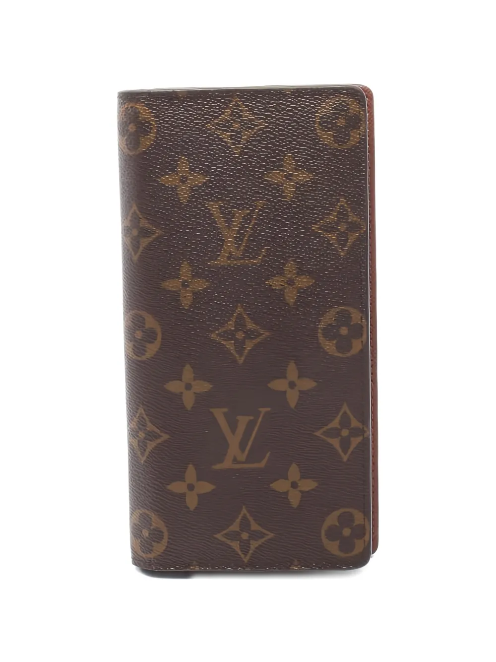 Louis Vuitton Pre-Owned 2016 Portefeuille Brazza monogram bi-fold long wallet - Brown