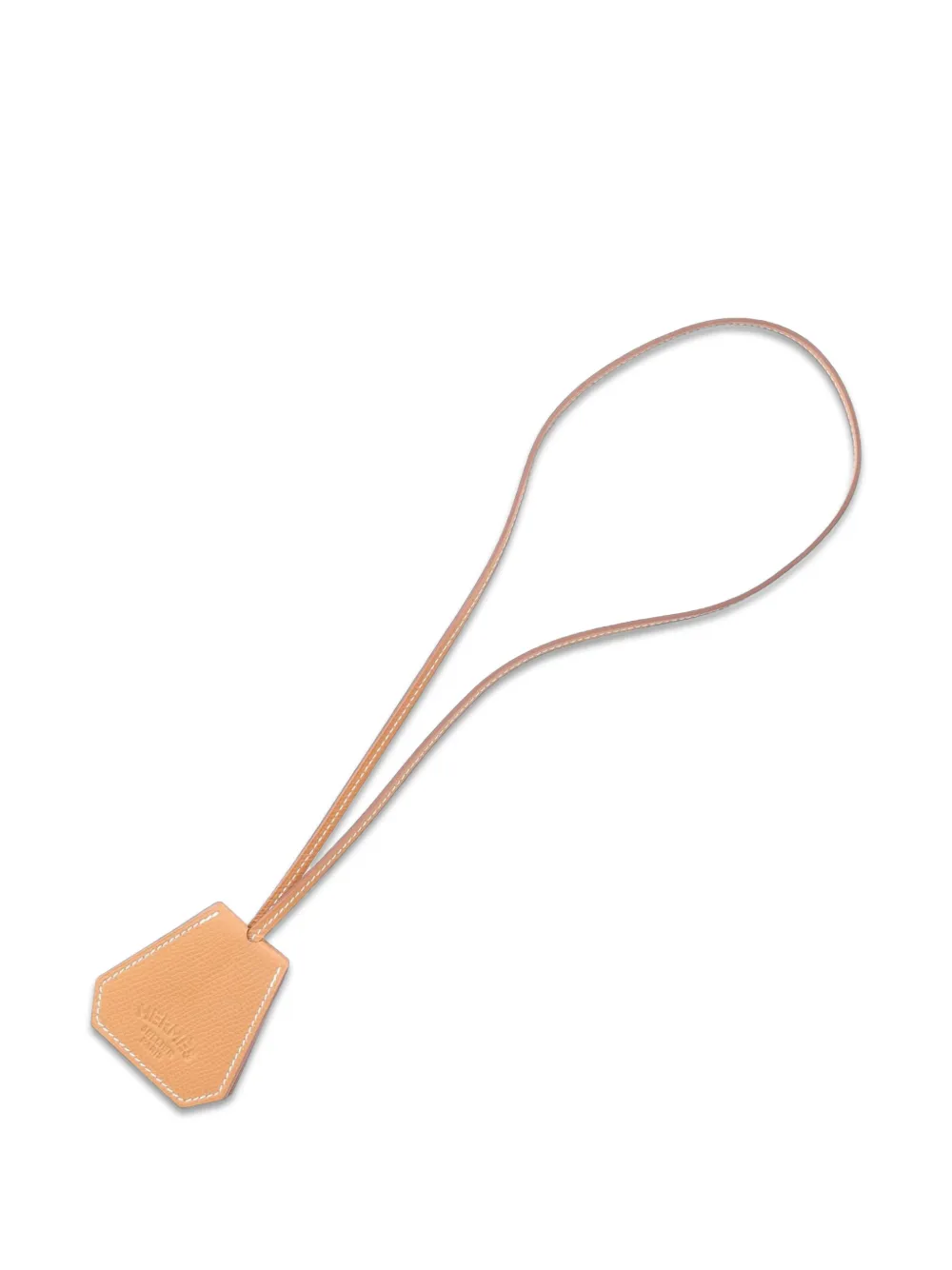 Hermès Pre-Owned Clochette Capucine anni 2010 - Marrone