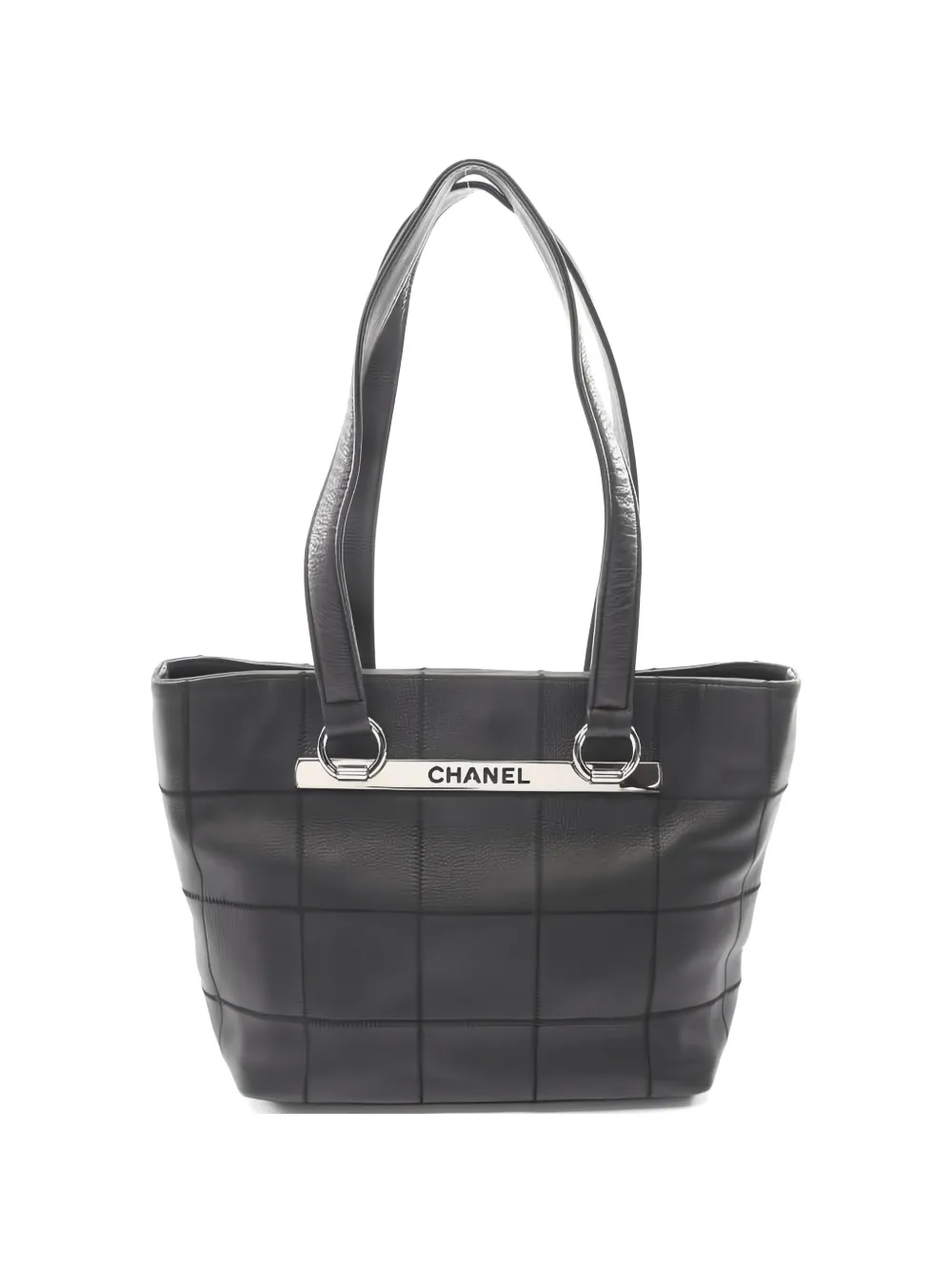 CHANEL Pre-Owned Choco Bar tote bag - Nero