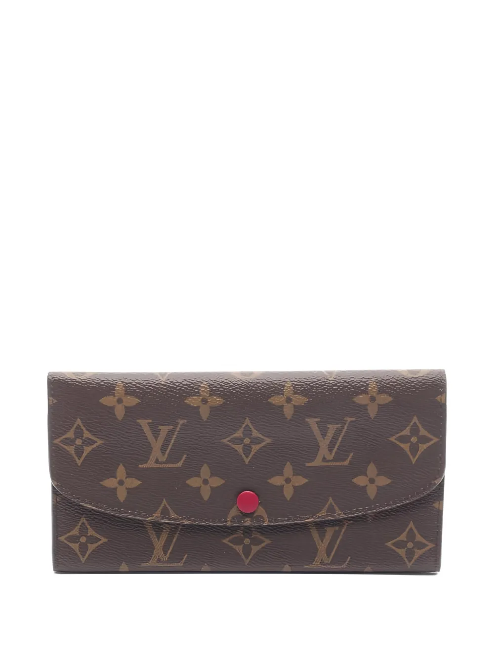 Louis Vuitton Pre-Owned 2016 monogram bifold long wallet - Marrone