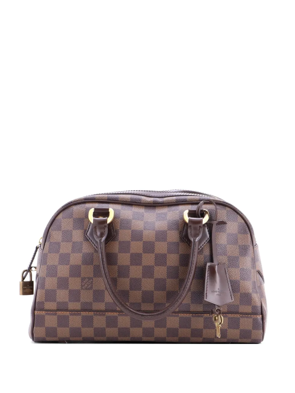 Louis Vuitton Pre-Owned Duomo Boston Bag Damier handbag - Marrone