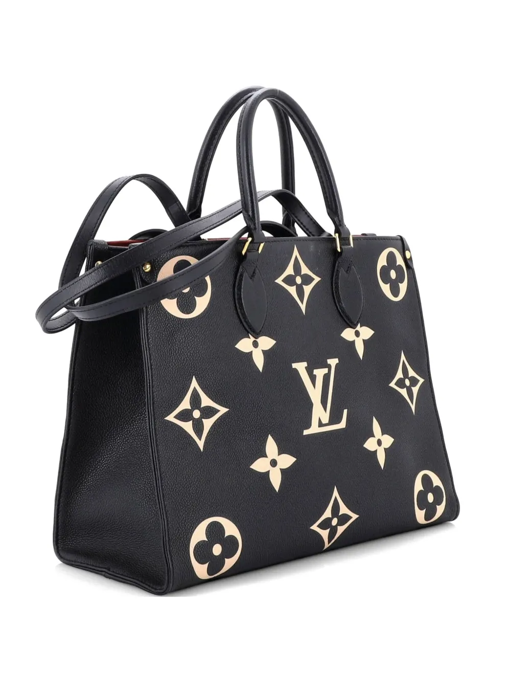 Louis Vuitton Pre-Owned OnTheGo Tote Bicolor Monogram Empreinte Giant MM shoulder bag - Nero