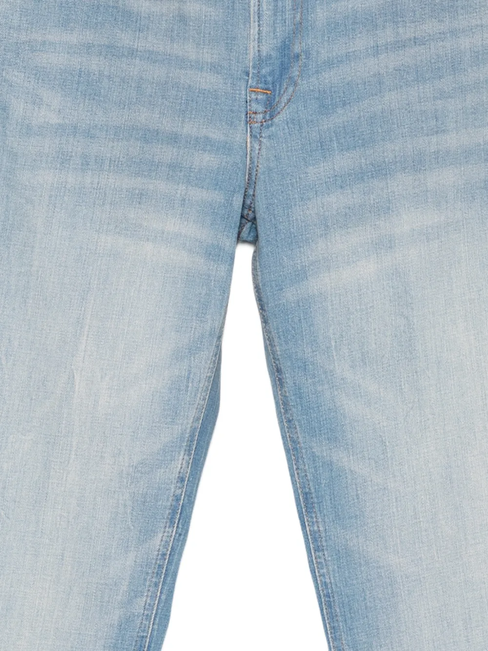 John Richmond Skinny jeans met logopatch Blauw