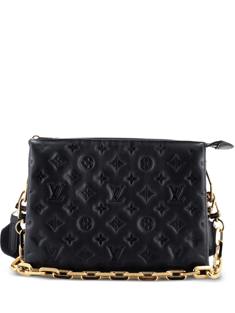 Louis Vuitton Pre-Owned Coussin Bag Monogram Embossed Lambskin PM crossbody bag - Nero