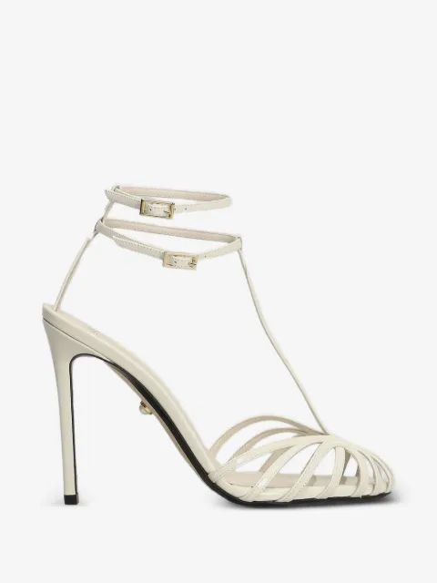 Alevì sandalias Stella de piel y tacón stiletto