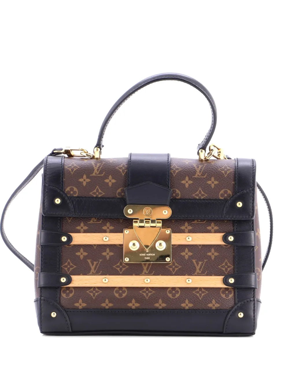 Louis Vuitton Pre-Owned Trianon Handbag Monogram Canvas PM satchel - Marrone