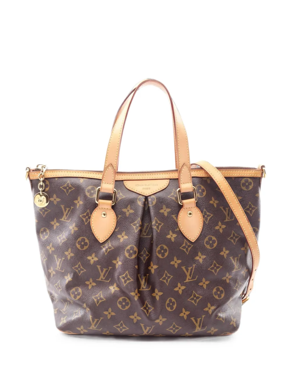 Louis Vuitton Pre-Owned Borsa tote Palermo PM con monogramma 2012 - Marrone