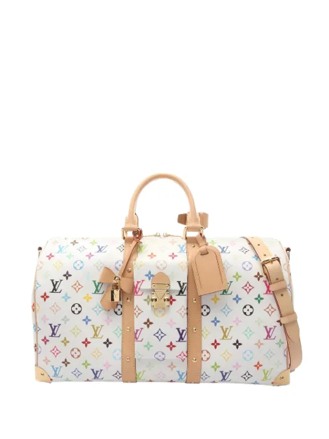 Louis Vuitton Pre-Owned 2020s x Takashi Murakami Keepall Bandoulière 45 leather bag
