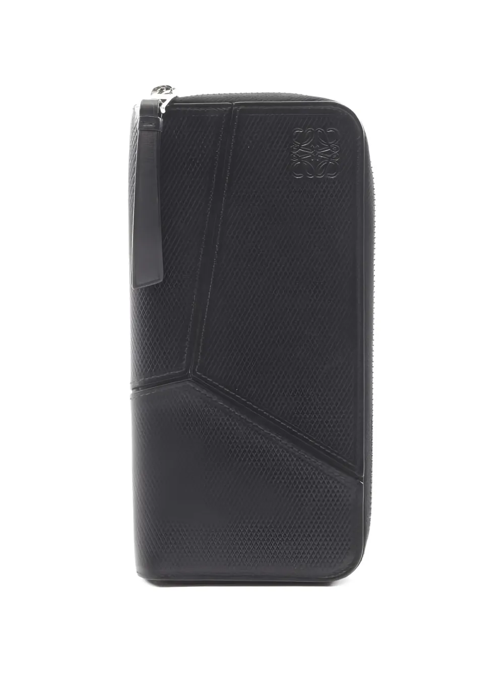 Loewe Pre-Owned 2010s Puzzle zipped leather wallet - Schwarz