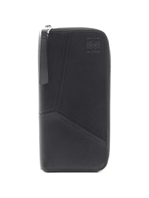 Loewe Pre-Owned 2010's 퍼즐 레더 지퍼 지갑