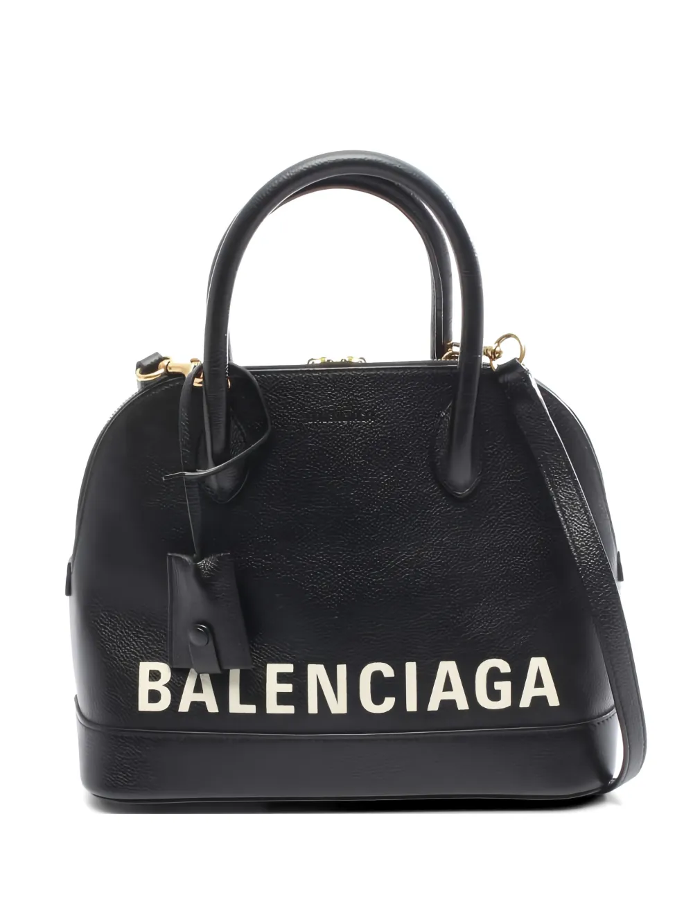 Balenciaga Pre-Owned 2010s small Ville two-way leather tote bag - Nero