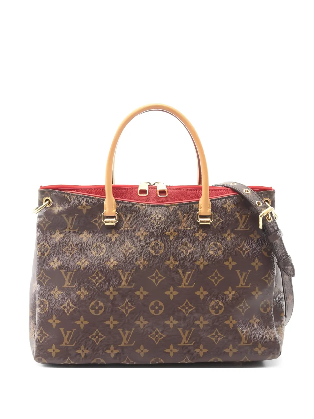Louis Vuitton Pre-Owned 2017 Cerise Pallas monogram leather tote bag - Brown