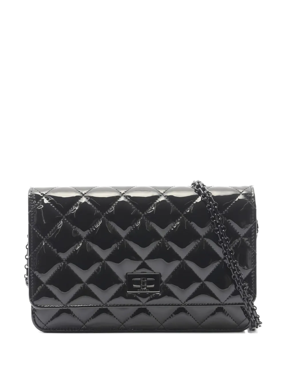 CHANEL Pre-Owned 2019 2.55 chain-strap shoulder bag - Nero