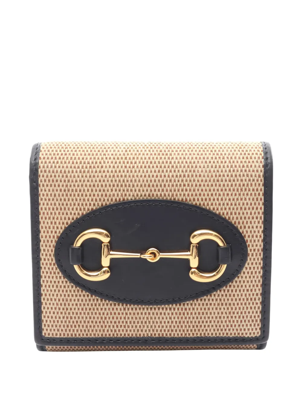 Pre-owned Gucci 2010s Canvas Wallet In Neutral