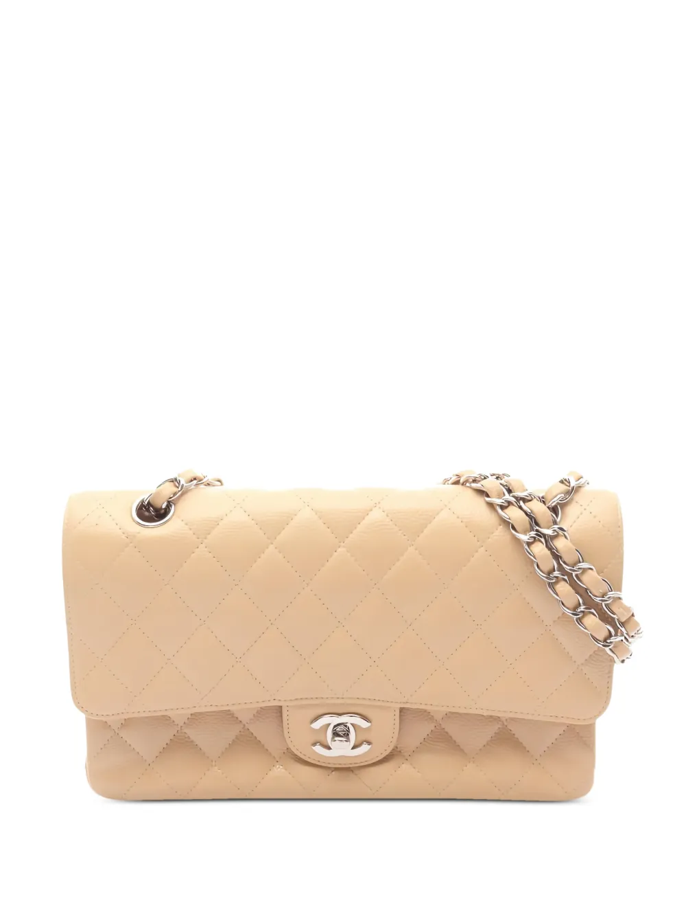CHANEL Pre-Owned 2012 Double Flap chain shoulder bag - Toni neutri
