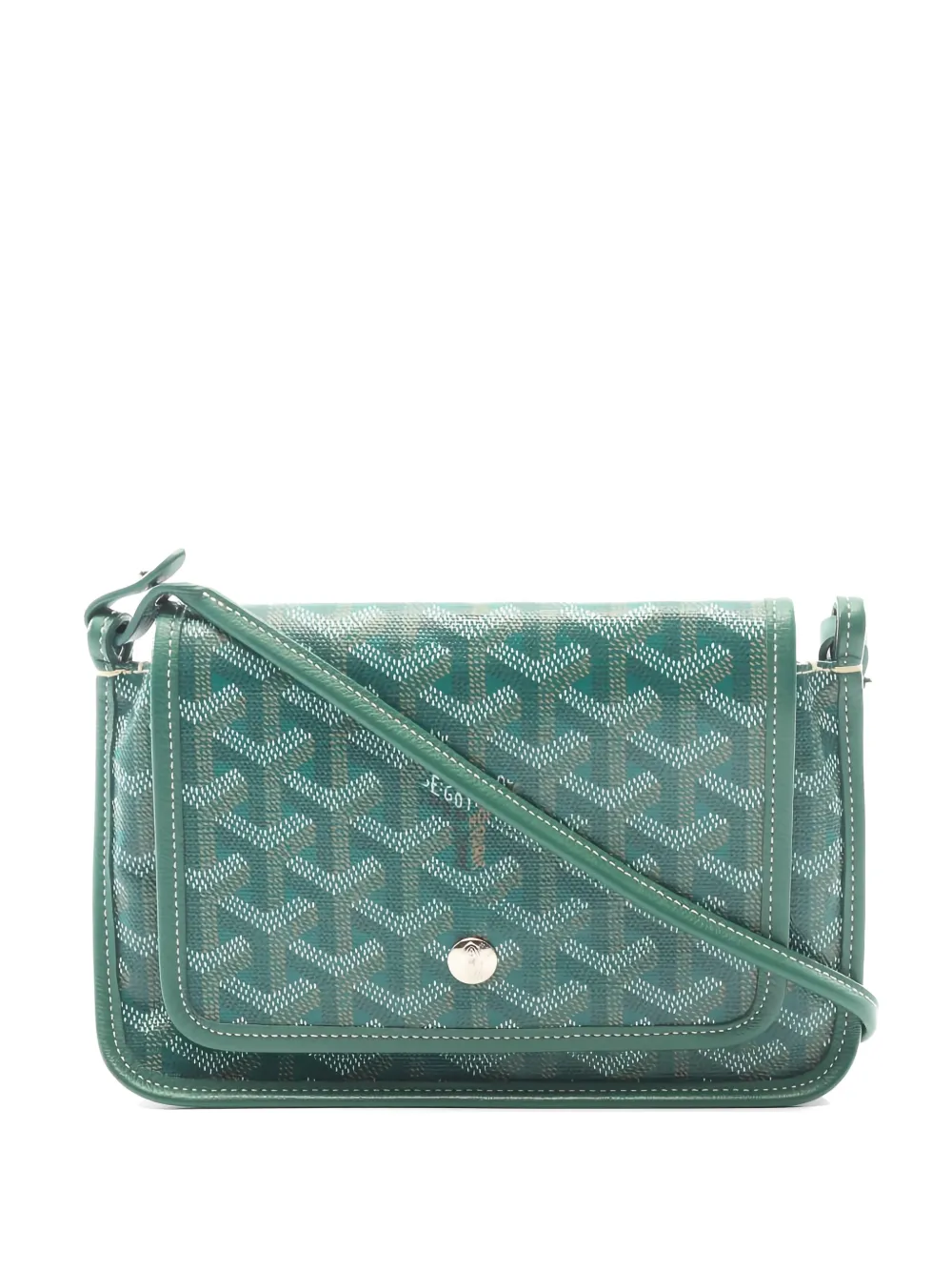 Goyard Pre-Owned 2000s Goyard Plumet crossbody bag - Verde