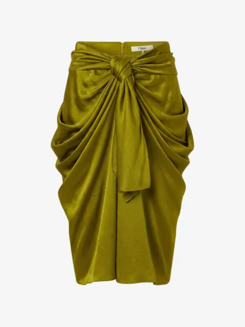 Chloé Midirock mit Knotendetail