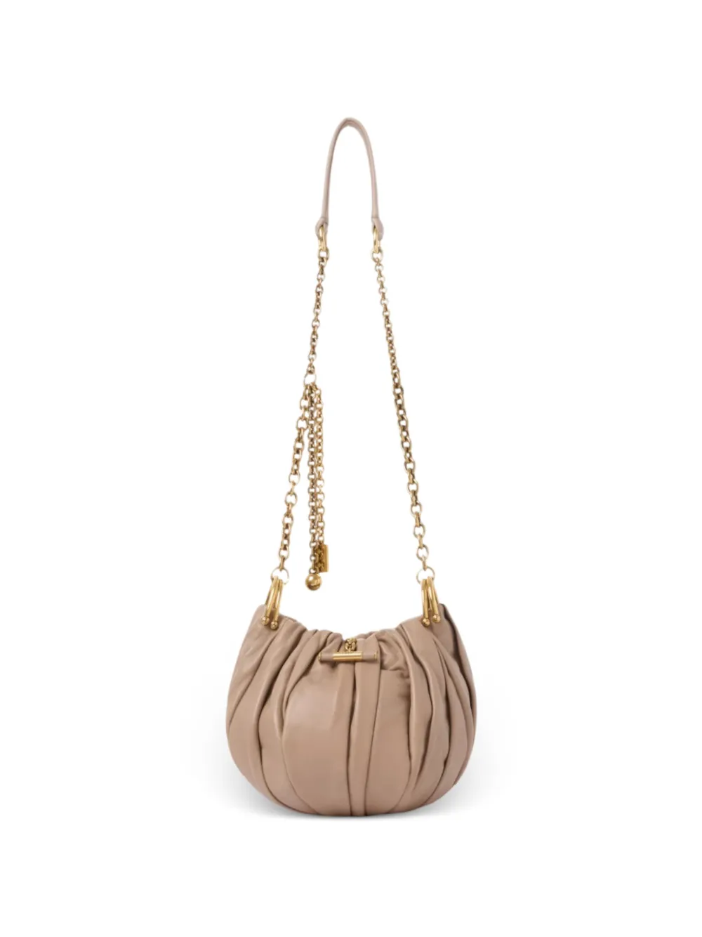 Chloé Plissé crossbody bag - Toni neutri